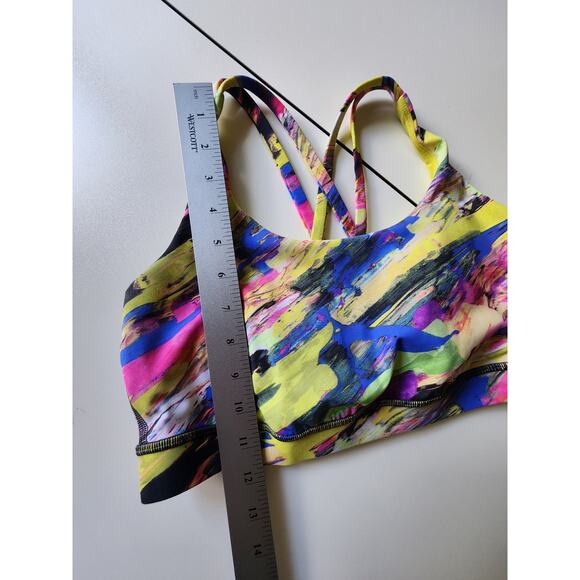 Lululemon Sports Bra Women's 12 Multicolor - Picture 6 of 6